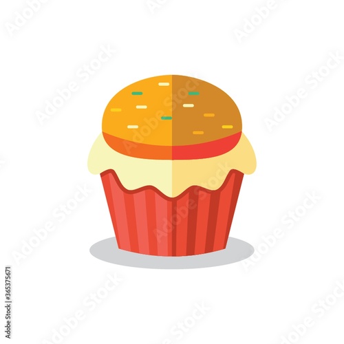 cupcake with sprinkles