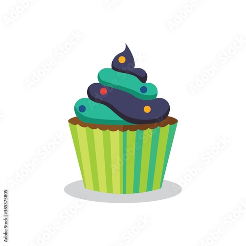 cupcake with icing