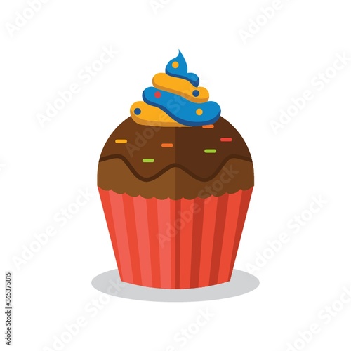 cupcake with icing