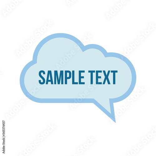 speech bubble