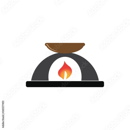 boiling water