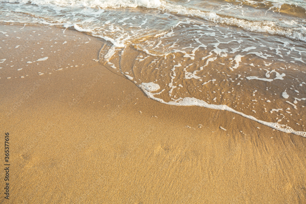 Soft wave of the sea tropical beach sand. Soft wave of the sea tropical beach sand.