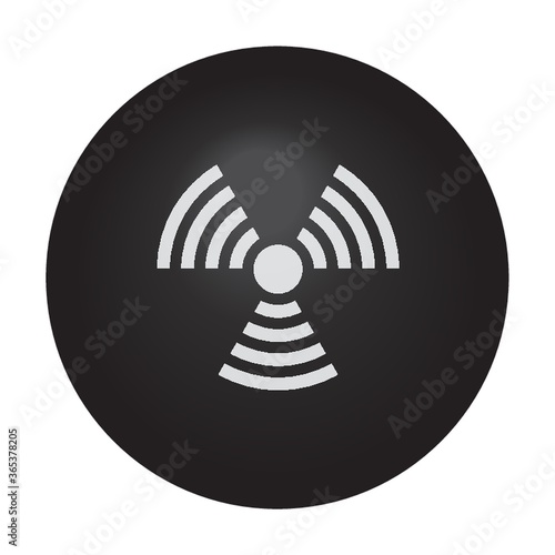 radiation warning symbol