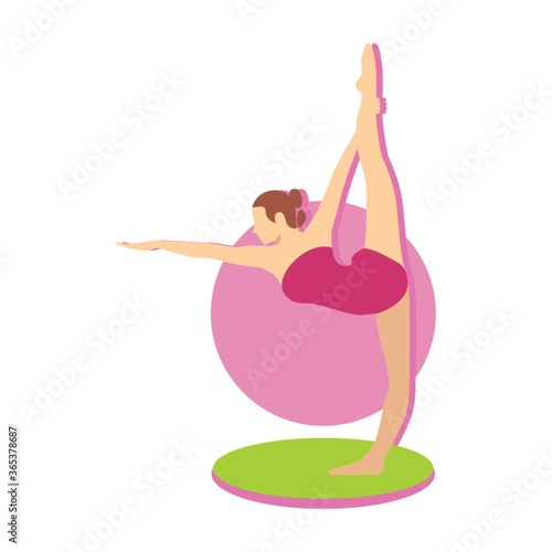 standing bow pose