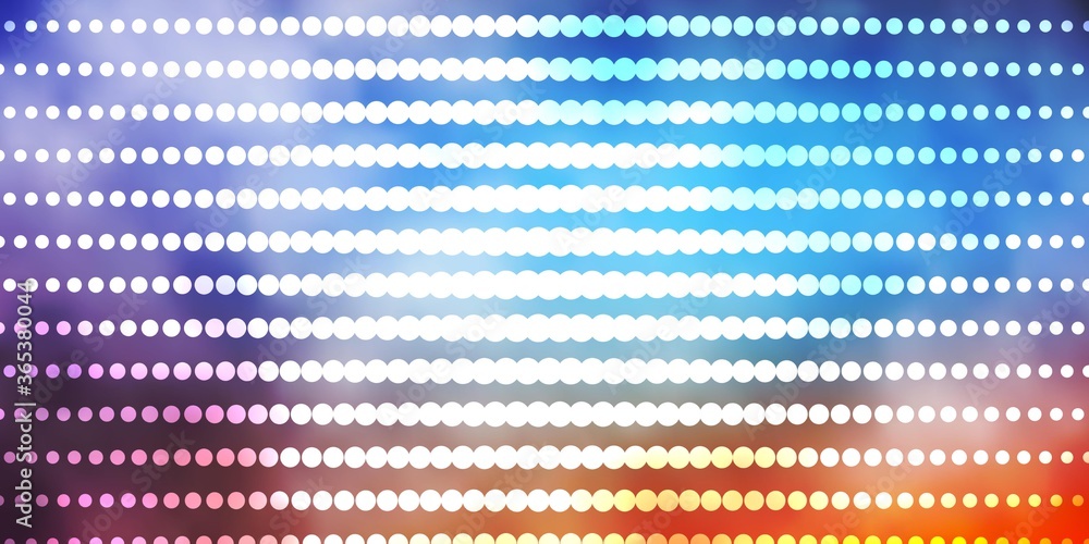 Light Blue, Red vector template with circles. Abstract colorful disks on simple gradient background. New template for your brand book. Light Blue, Red vector template with circles. Abstract colorful disks on simple gradient background. New template for your brand book.