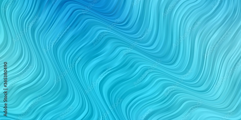 Light BLUE vector background with curves. Bright illustration with gradient circular arcs. Pattern for booklets, leaflets. Light BLUE vector background with curves. Bright illustration with gradient circular arcs. Pattern for booklets, leaflets.