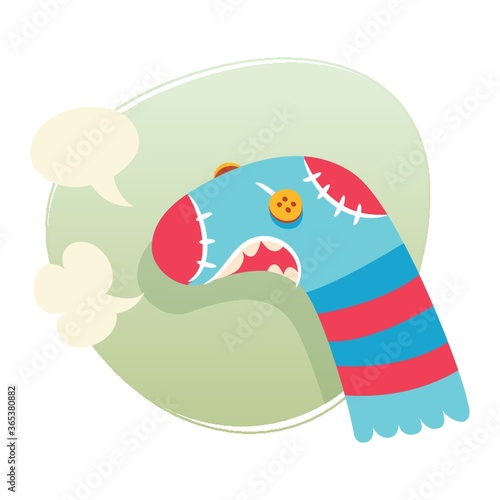 glove with idea