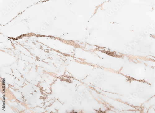 Marble texture background with bronze veins.
