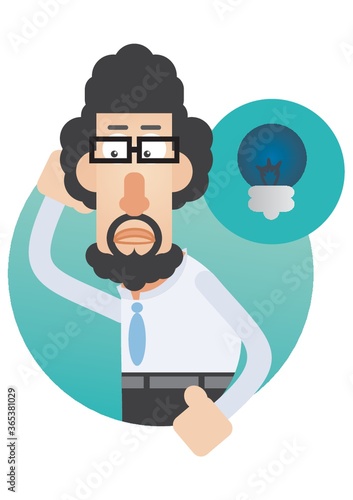 man without an idea
