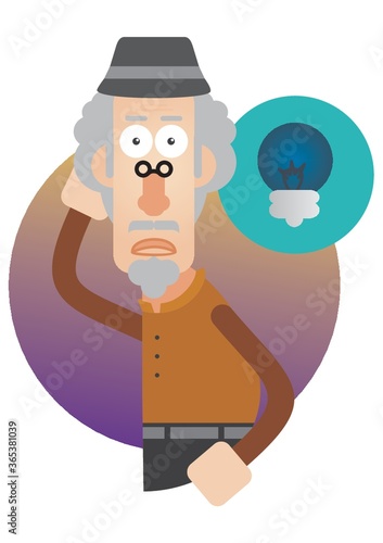 man without an idea