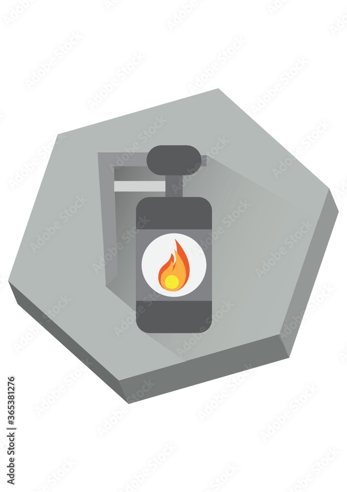 bunsen burner tank