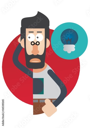 man without an idea