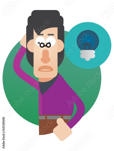 man without an idea