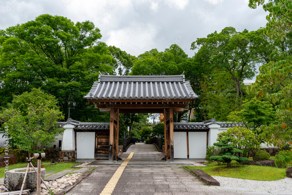 Gate of Ikeda castle in Osaka, Japan Gate of Ikeda castle in Osaka, Japan