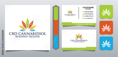  CBD oil Leaf Cannabidiol icon template for CBD Cannabidiol Cannabis Hemp Marijuana Bussiness Consulting Health Company