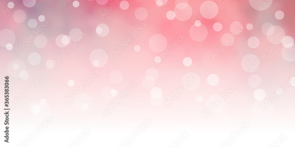 Light Red vector template with circles. Abstract illustration with colorful spots in nature style. Pattern for wallpapers, curtains. Light Red vector template with circles. Abstract illustration with colorful spots in nature style. Pattern for wallpapers, curtains.