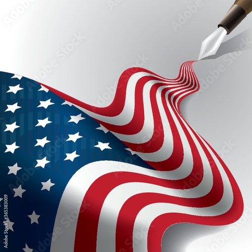 united states background design