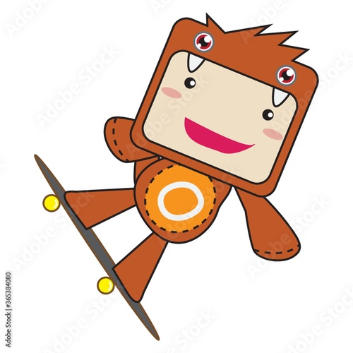 boy on skateboard