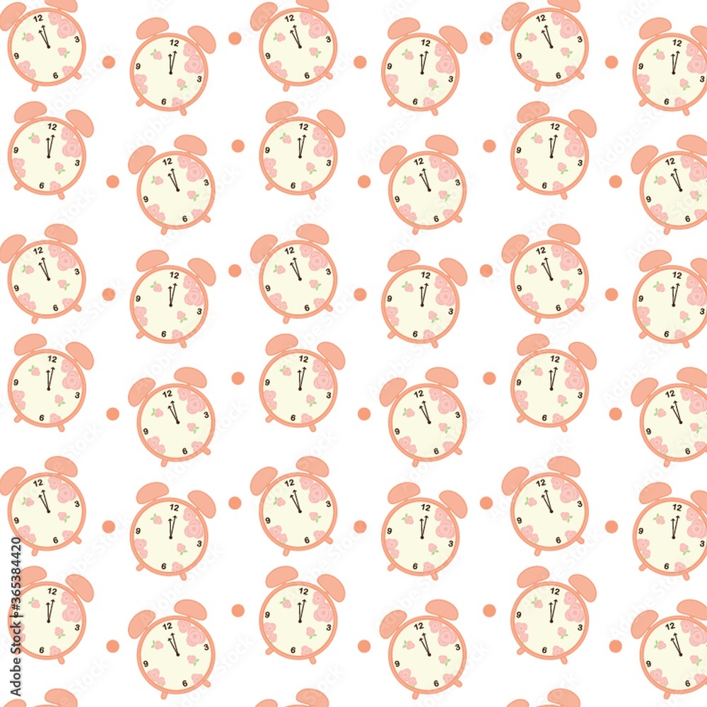 alarm clock pattern alarm clock pattern