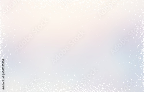 Pearl iridescent pastel abstract texture. Snow powder frame. Subtle winter background. 
