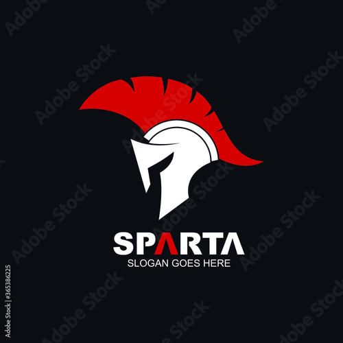 Sparta logo design in vector