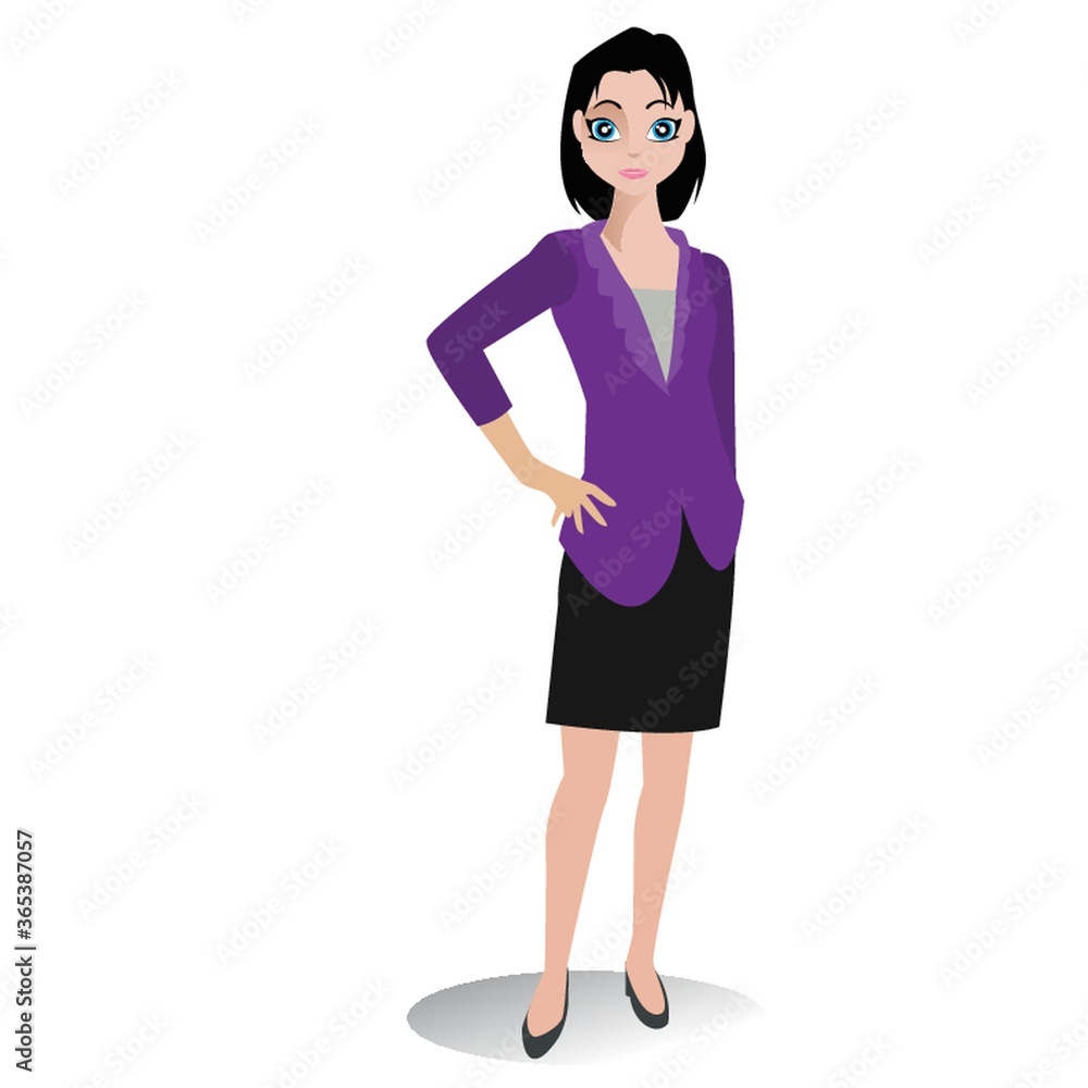 businesswoman standing businesswoman standing