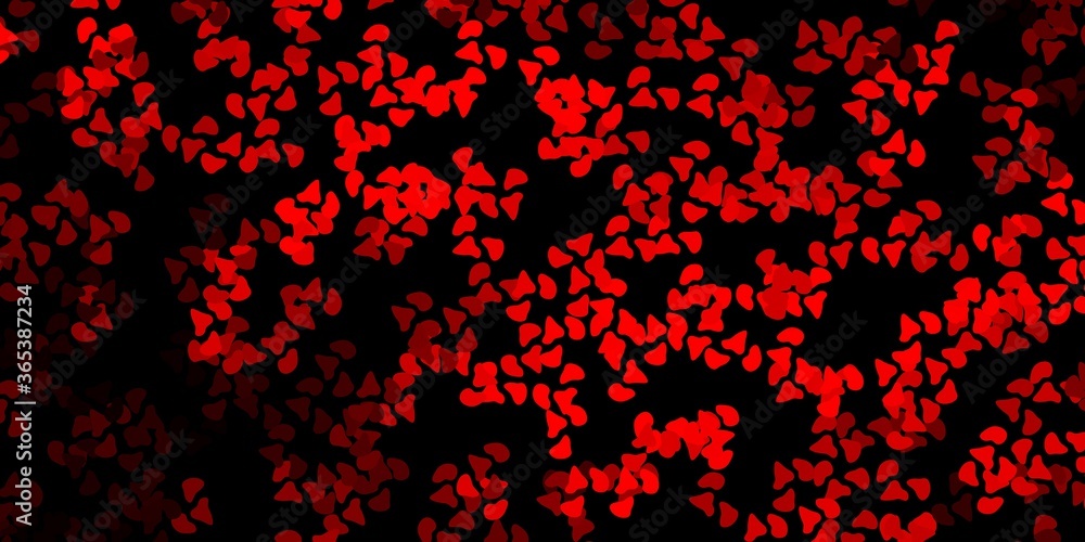 Dark red vector template with abstract forms. Dark red vector template with abstract forms.