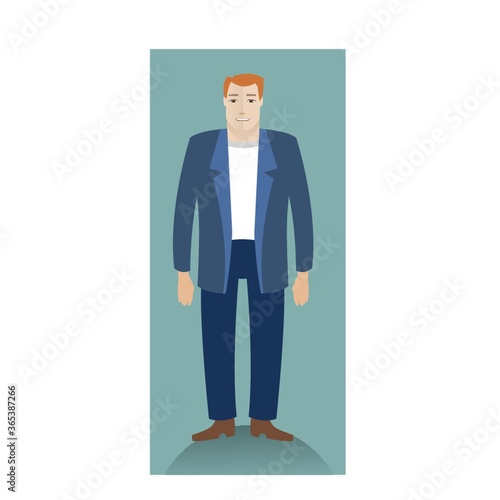 businessman standing