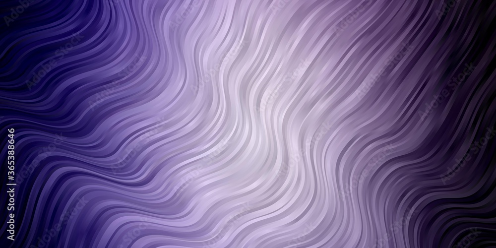 Light Purple vector template with curved lines. Brand new colorful illustration with bent lines. Pattern for business booklets, leaflets Light Purple vector template with curved lines. Brand new colorful illustration with bent lines. Pattern for business booklets, leaflets