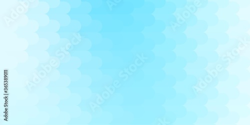 Light BLUE vector template with lines. Repeated lines on abstract background with gradient. Pattern for booklets, leaflets.