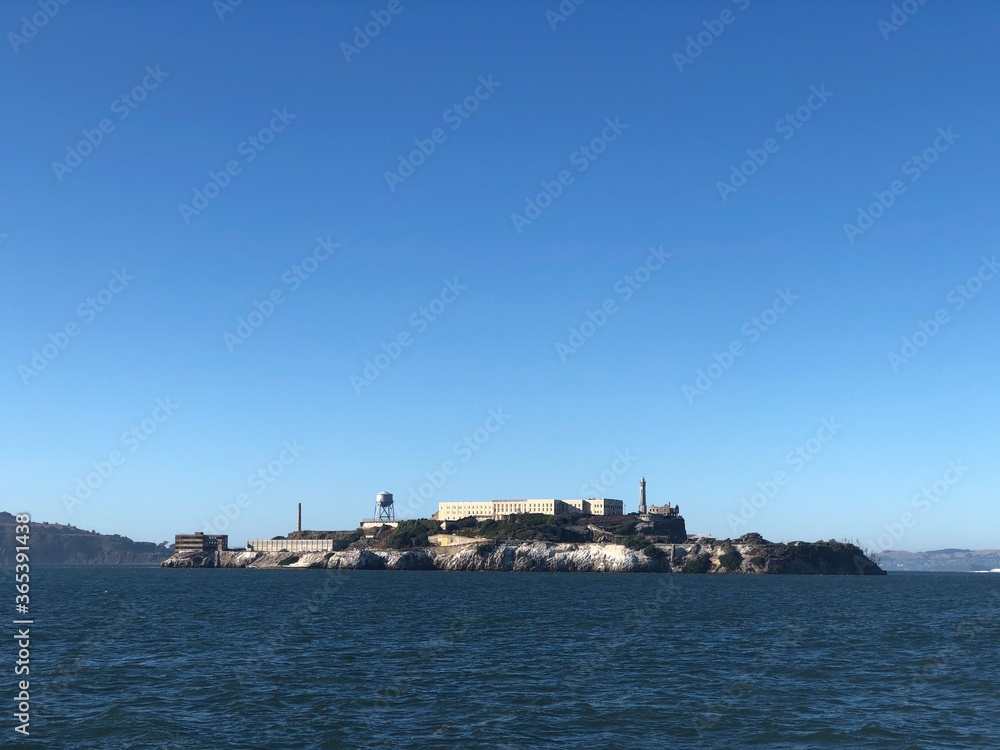 Federal prison on Alcatraz Island in San Francisco. Federal prison on Alcatraz Island in San Francisco.