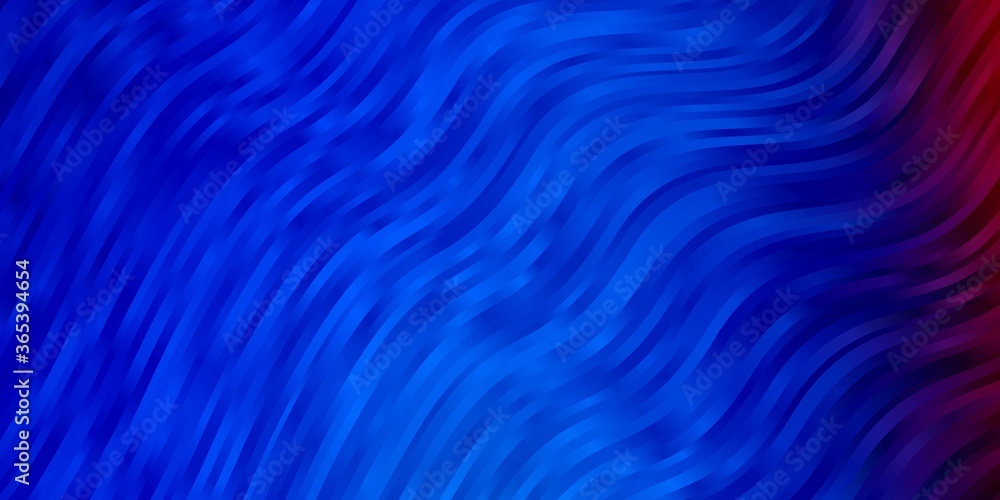 Light Blue, Red vector background with bent lines. Abstract illustration with gradient bows. Best design for your posters, banners. Light Blue, Red vector background with bent lines. Abstract illustration with gradient bows. Best design for your posters, banners.