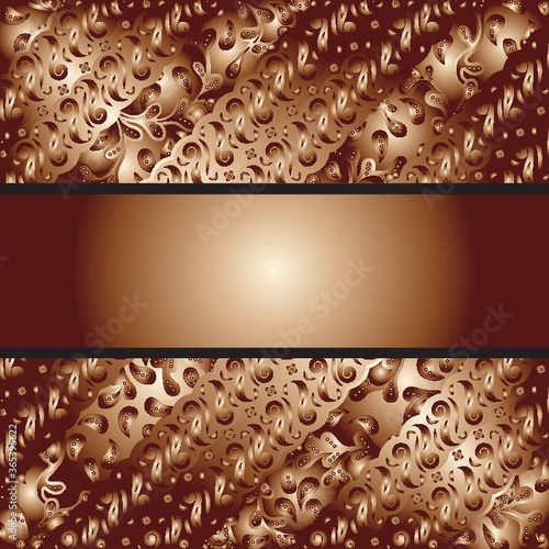 floral background with copyspace