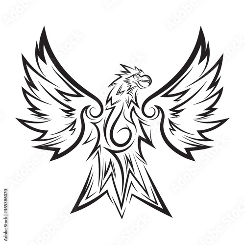 eagle tattoo design