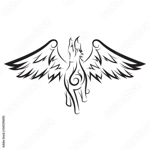 pegasus tattoo design