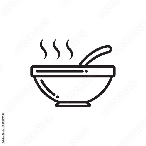 hot bowl of soup