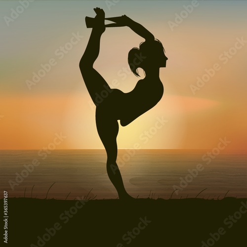 natarajasana