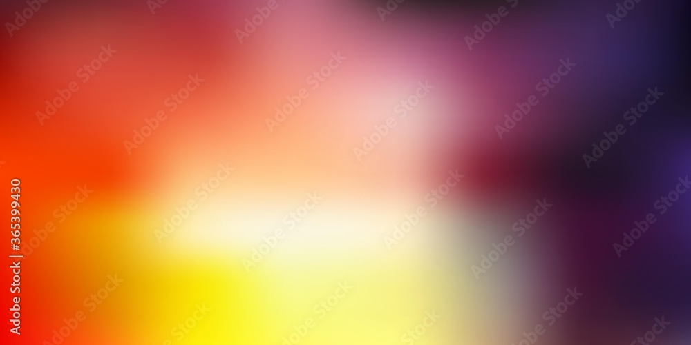 Light blue, yellow vector blur texture.