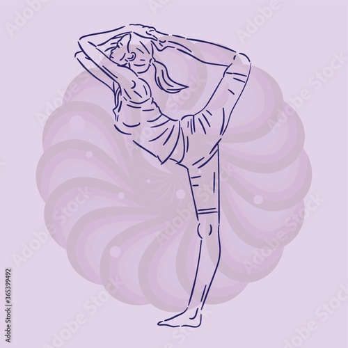 natarajasana
