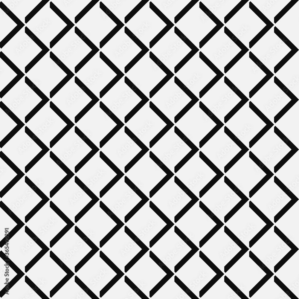 Naklejka premium Seamless abstract geometric pattern with rhombus grids