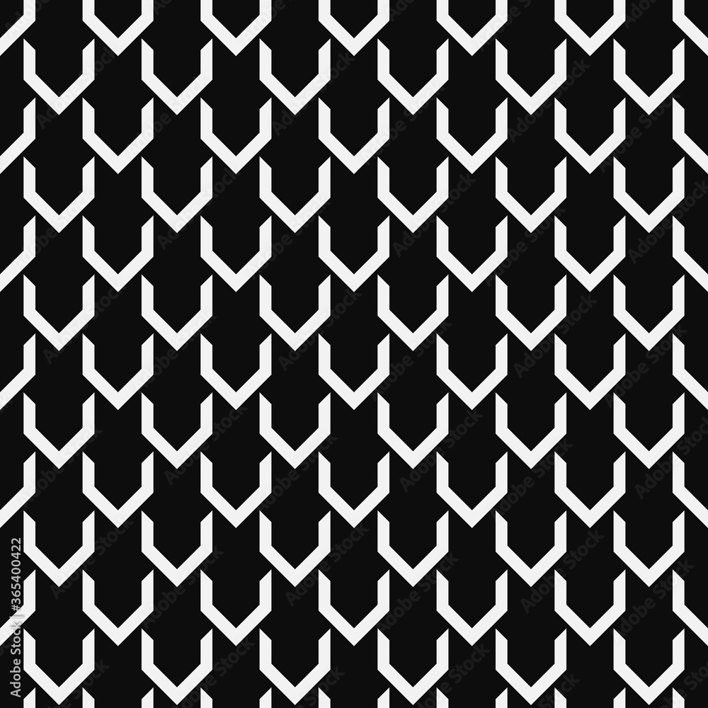 Fototapeta premium Seamless abstract geometric pattern with elements of chevron