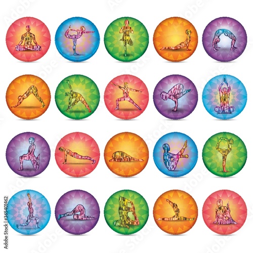 yoga posture collection