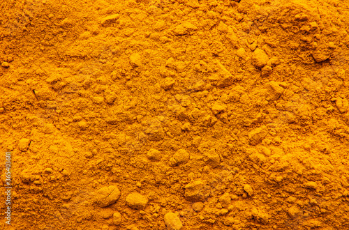 Background of turmeric powder