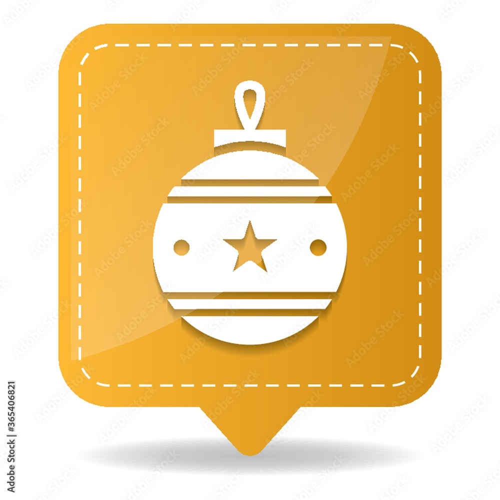 christmas ball button christmas ball button