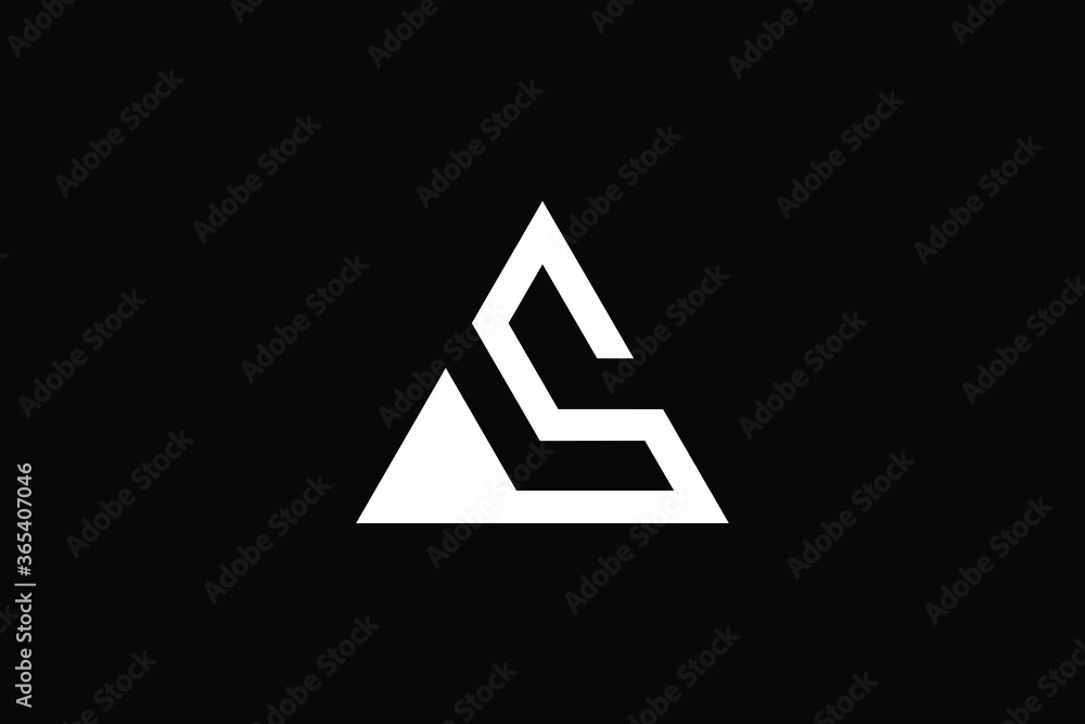 Minimal Innovative Initial AS logo and SA logo. Letter S creative elegant Monogram. Premium Business logo icon. White color on black background Minimal Innovative Initial AS logo and SA logo. Letter S creative elegant Monogram. Premium Business logo icon. White color on black background