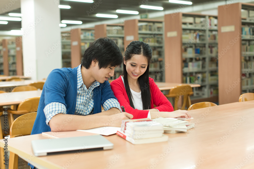 Asian College Student On Campus Asian College Student On Campus
