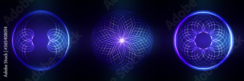 Set of Sacred geometry