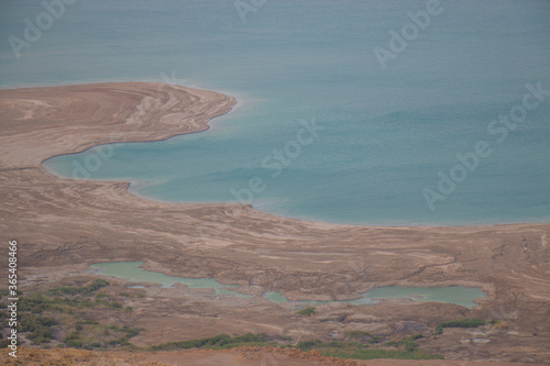 Obraz na płótnie The shore of the Dead Sea w salonie