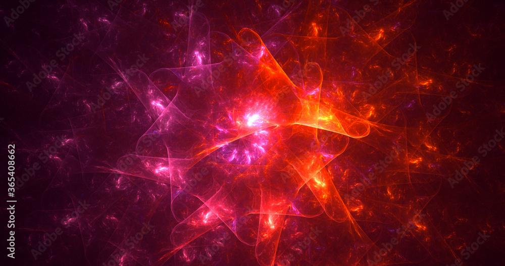 3D rendering abstract multicolor fractal light background 3D rendering abstract multicolor fractal light background