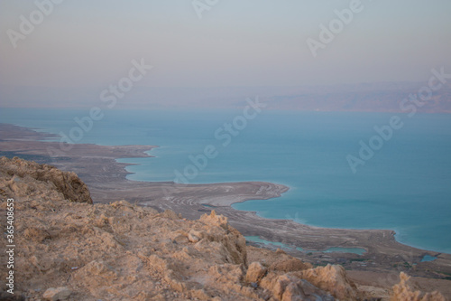 The shore of the Dead Sea